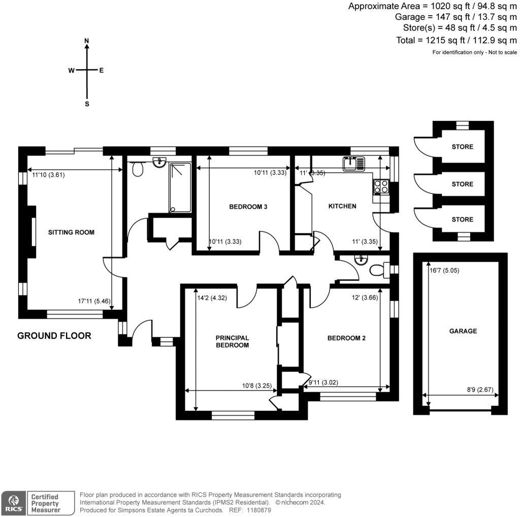 Floorplans For Highfield Road, West Byfleet, KT14