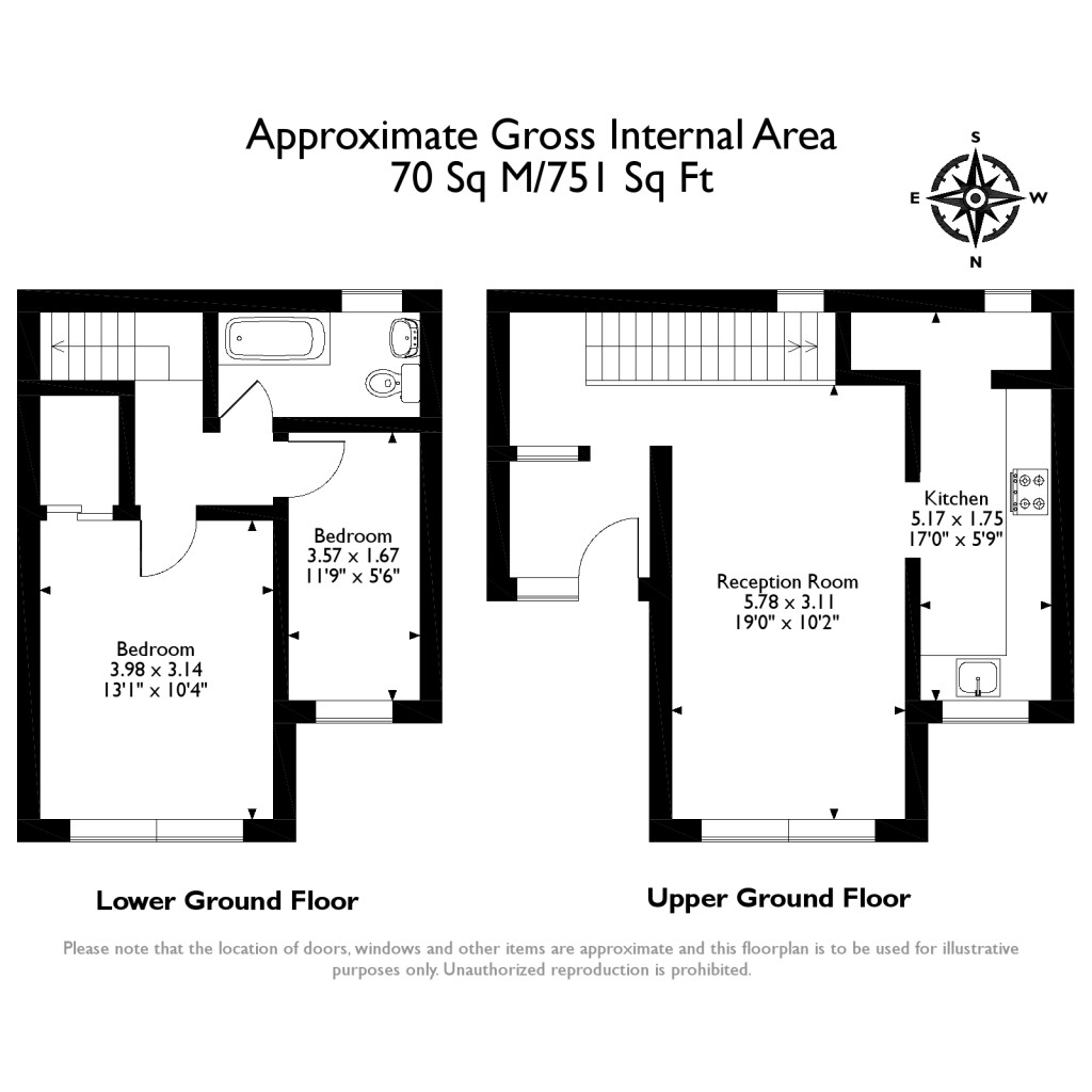 Floorplans For Berkeley Court, Weybridge, Surrey, KT13