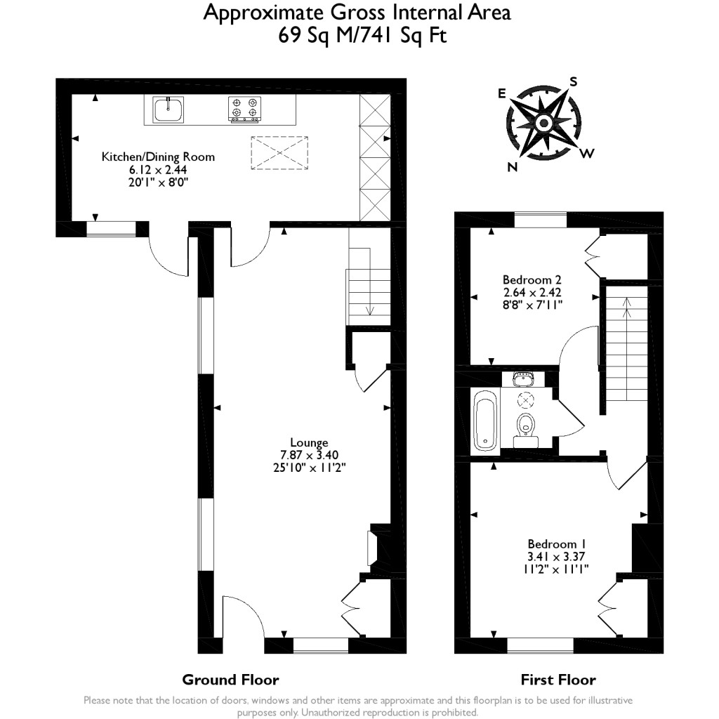 Floorplans For Pantile Road, Weybridge, KT13