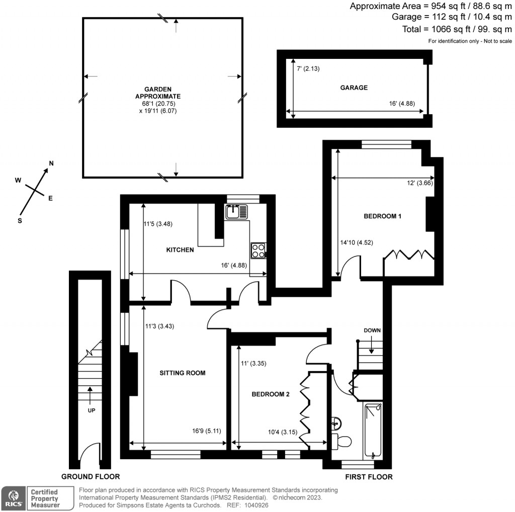 Floorplans For Egerton Road, Weybridge, KT13