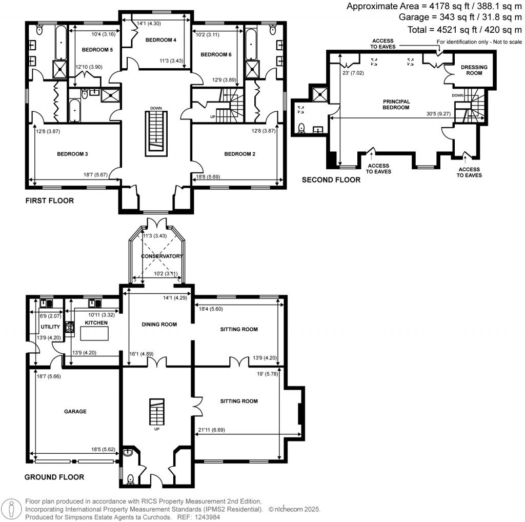 Floorplans For Boundary Park, Weybridge, KT13