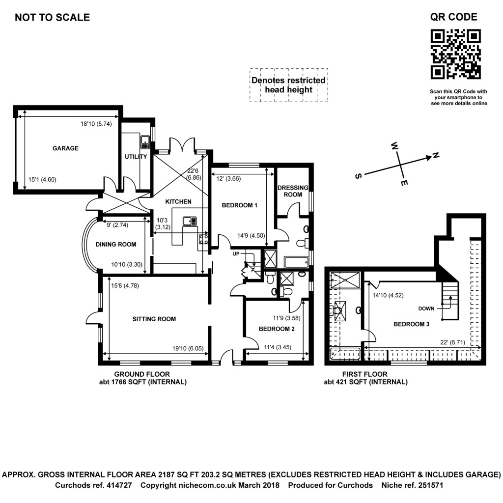 Floorplans For Old Avenue, Weybridge, KT13