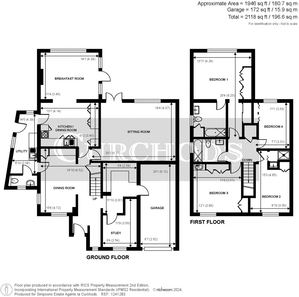 Floorplans For Claydon Road, Horsell, Woking, GU21