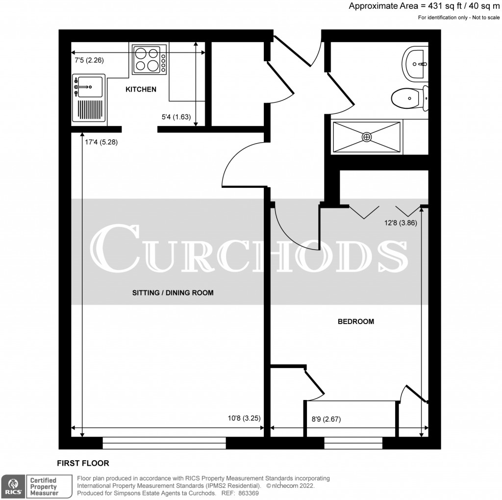 Floorplans For Mount Hermon Road, Woking, GU22