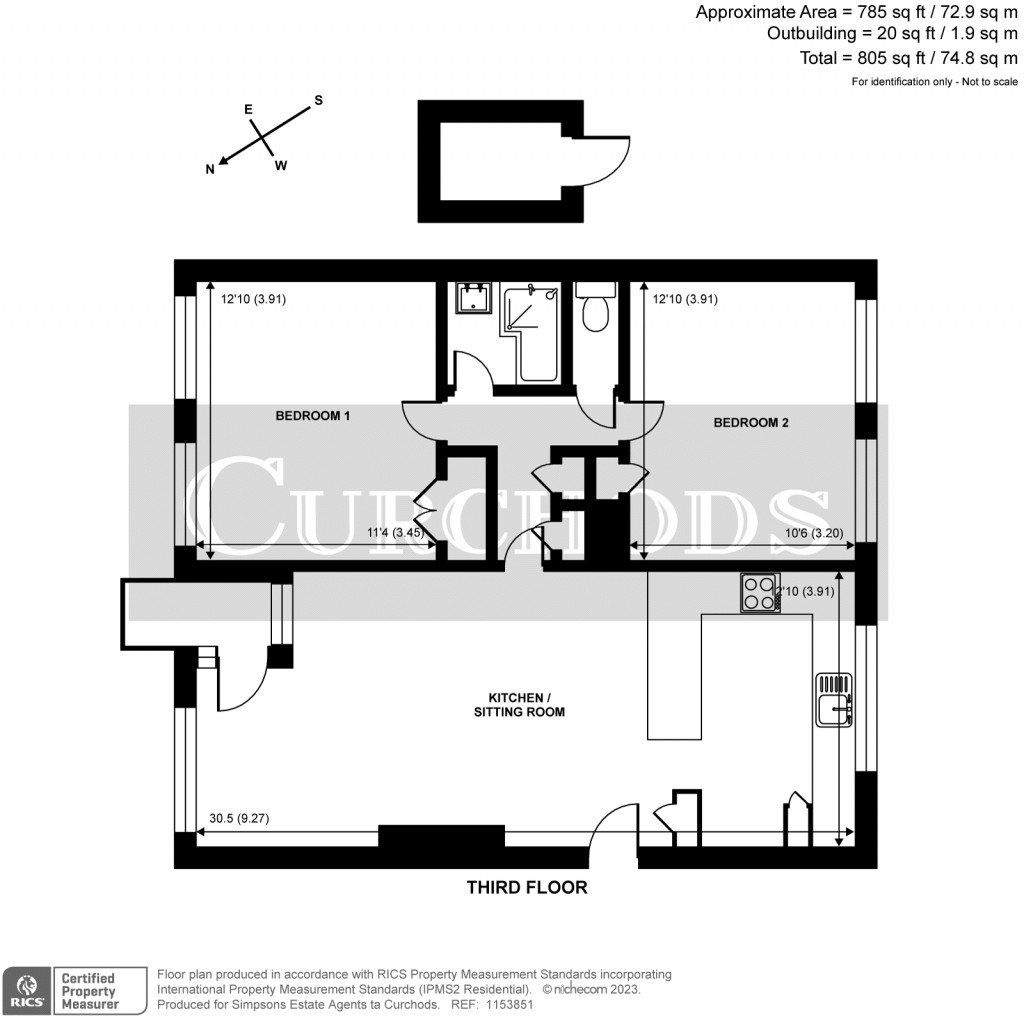 Floorplans For Park View Court, Woking, GU22