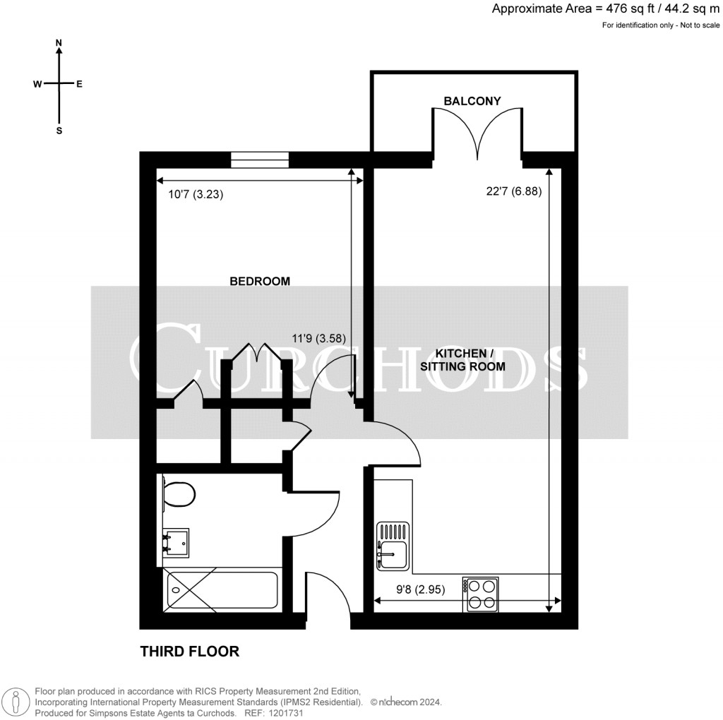 Floorplans For Cardinal Place, Woking, GU22