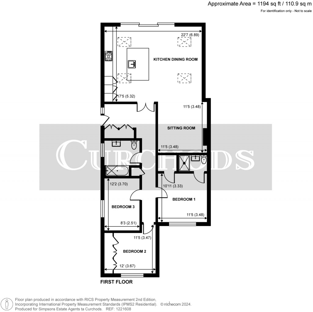 Floorplans For Farm Lane, Send, GU23