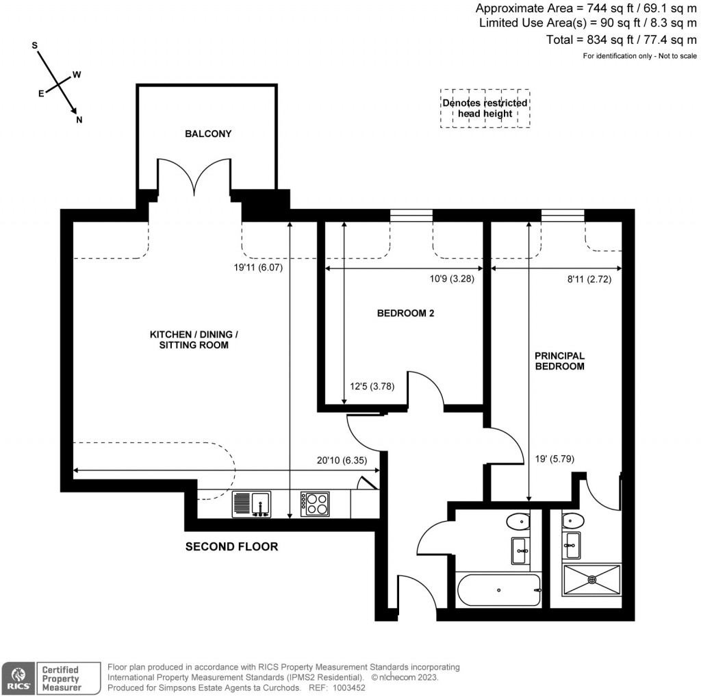 Floorplans For High Road, Byfleet, KT14