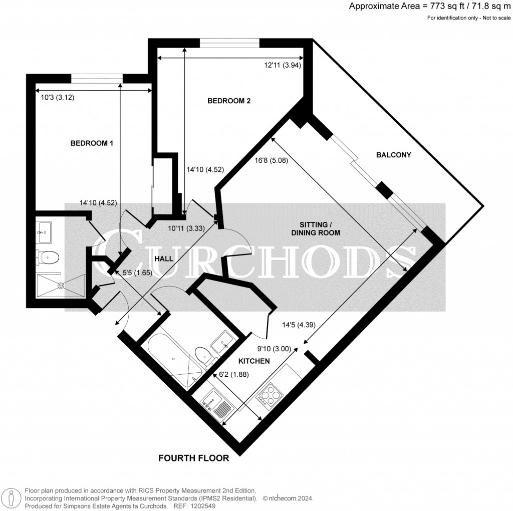 Floorplans For Stanley Road, Woking, GU21