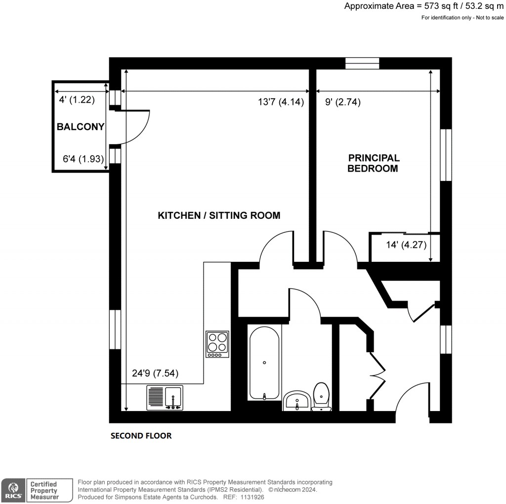 Floorplans For Alderson Grove, Hersham, Walton-on-Thames, KT12