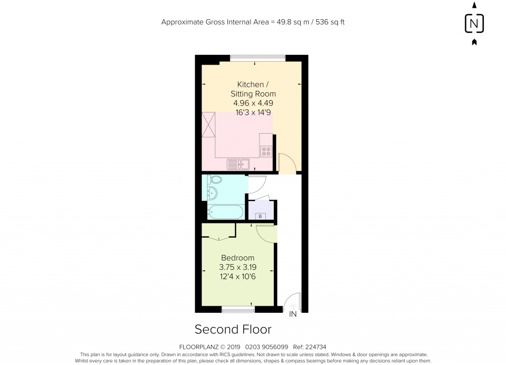 Floorplans For 2-6 Green Lane, Shepperton, TW17