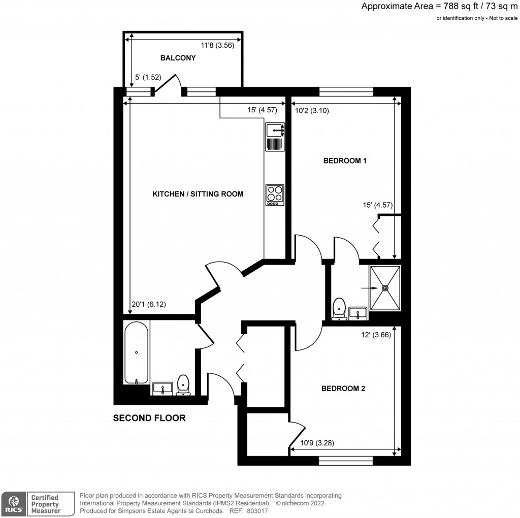 Floorplans For Bell Farm Way, Hersham, Walton-On-Thames, KT12