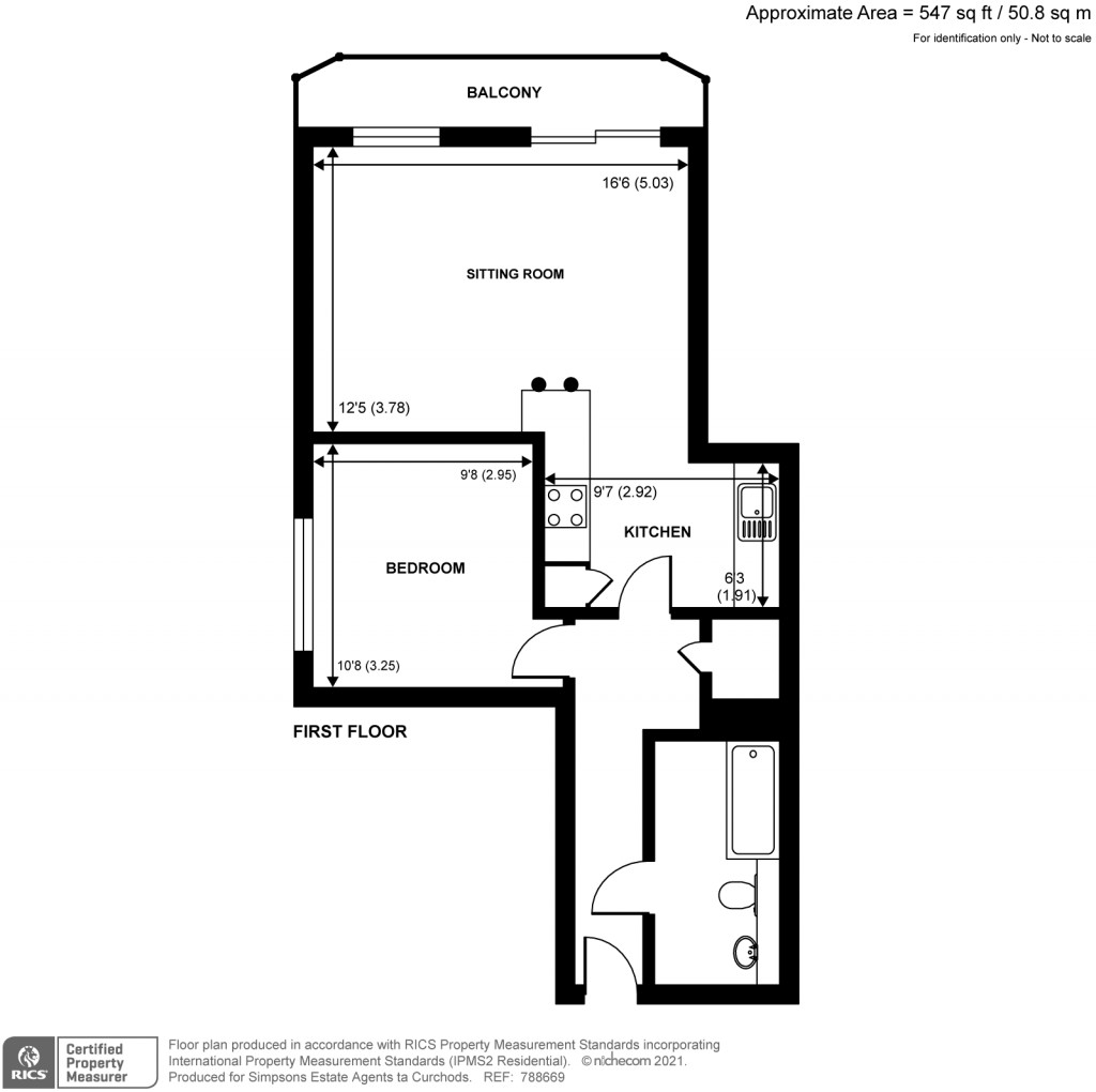 Floorplans For Katrina House, Thurlestone Close, Shepperton, TW17