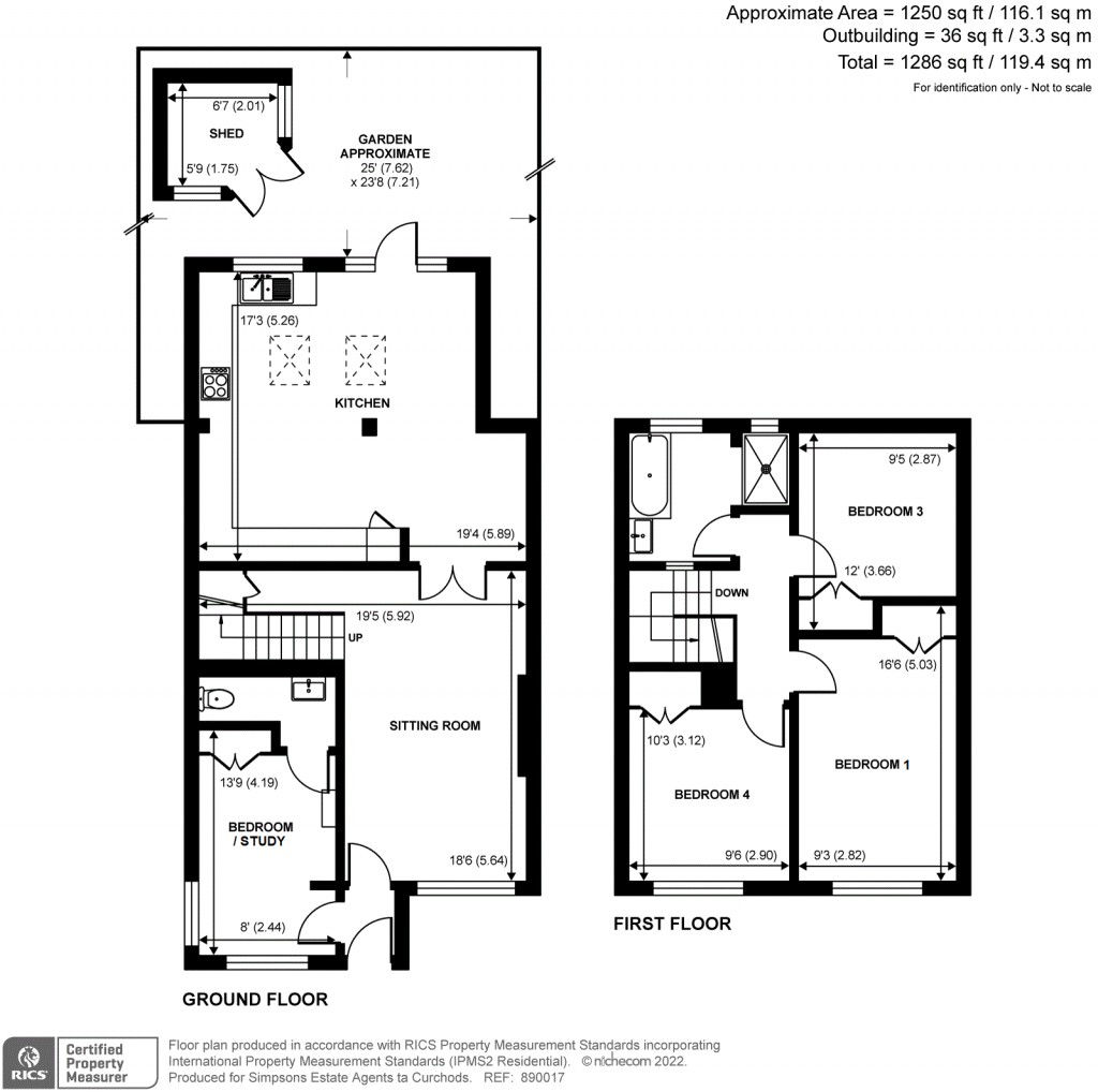 Floorplans For Haleswood, Cobham, KT11