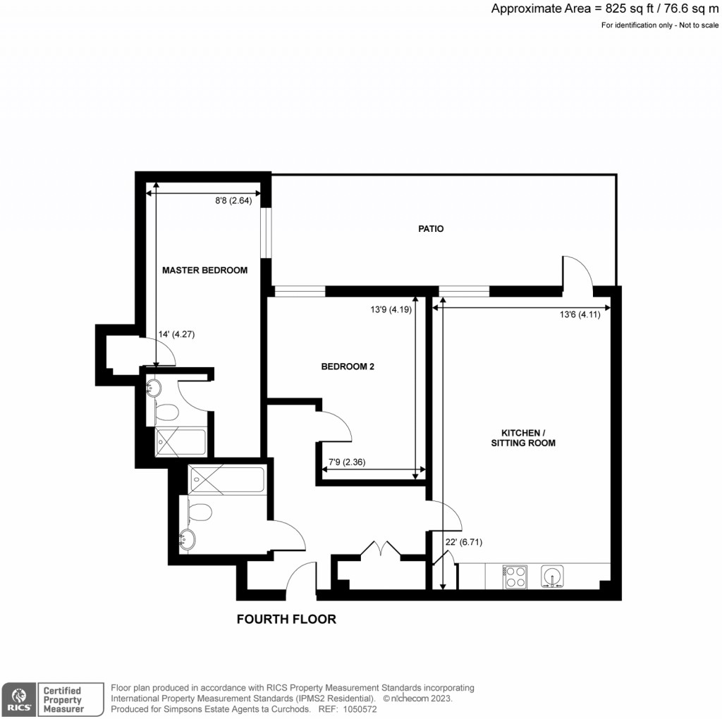 Floorplans For Fairfield Avenue, Staines-Upon-Thames, TW18