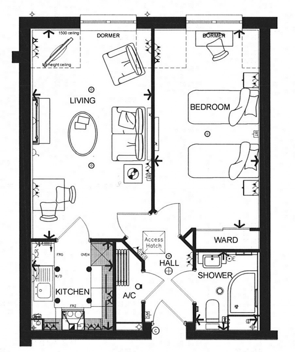 Floorplans For Highcliffe On Sea, Christchurch, Dorset