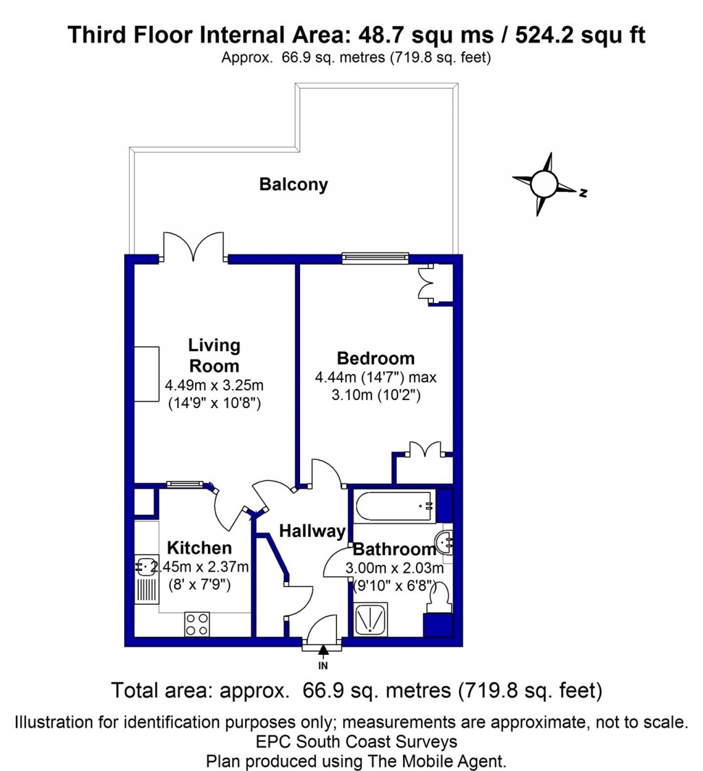 Floorplans For Highcliffe On Sea, Christchurch, Dorset