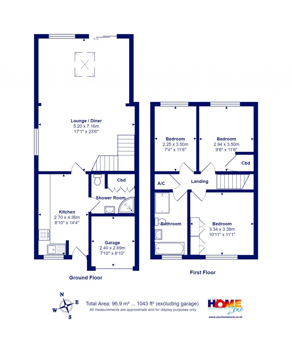 Floorplans For Mudeford, Christchurch, Dorset