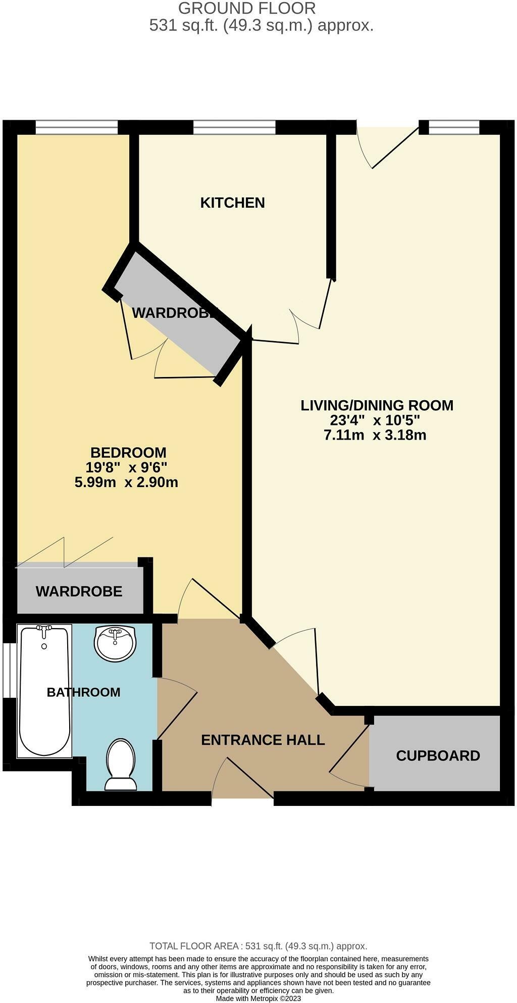 Floorplans For Highcliffe On Sea, Christchurch, Dorset