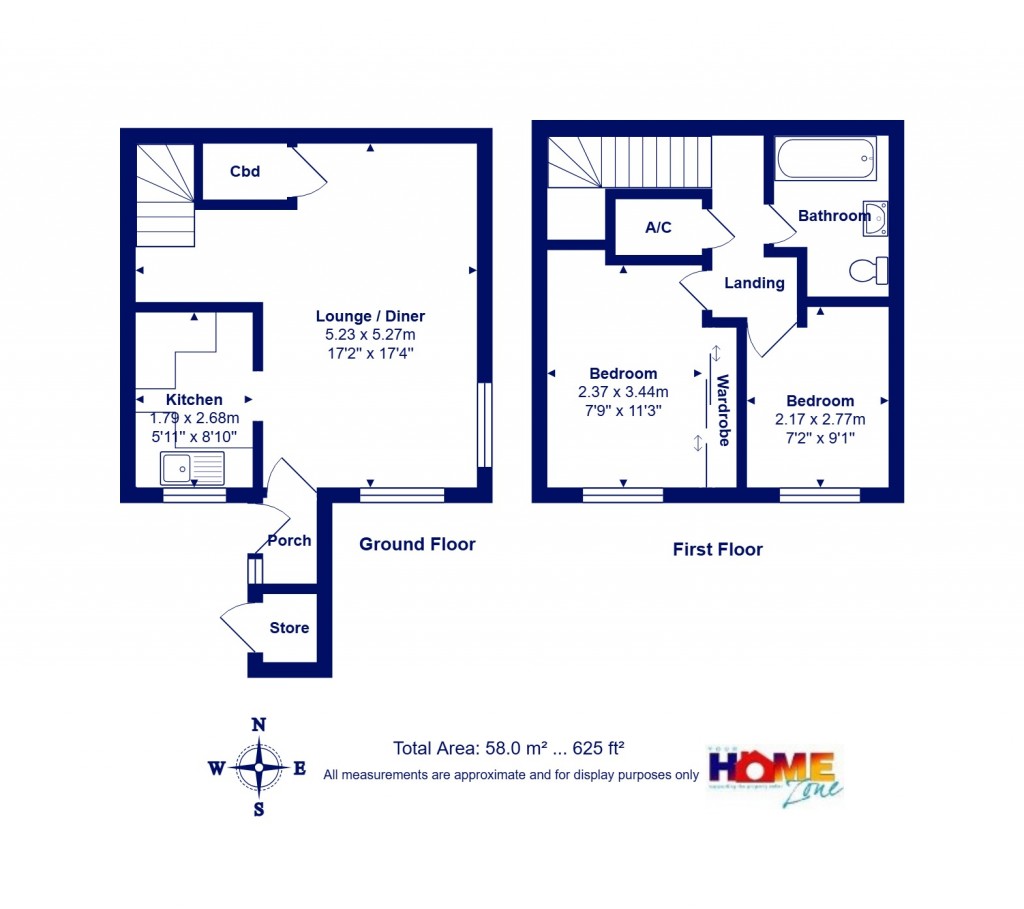 Floorplans For Highcliffe On Sea, Christchurch, Dorset