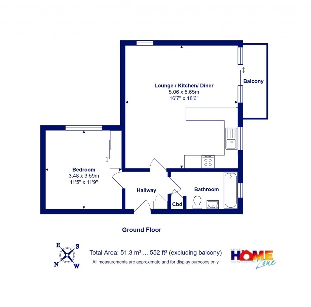 Floorplans For Highcliffe On Sea, Christchurch, Dorset