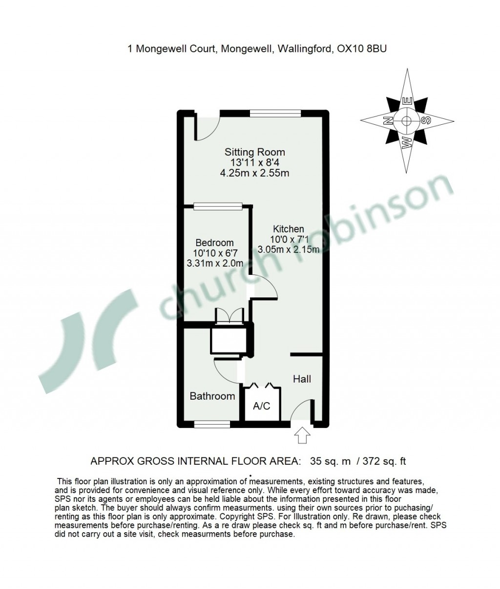 Floorplans For Mongewell Court, Mongewell, Wallingford, OX10