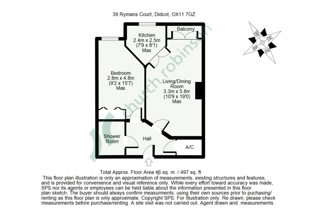 Floorplans For Rymans Court, Didcot, Oxfordshire, OX11