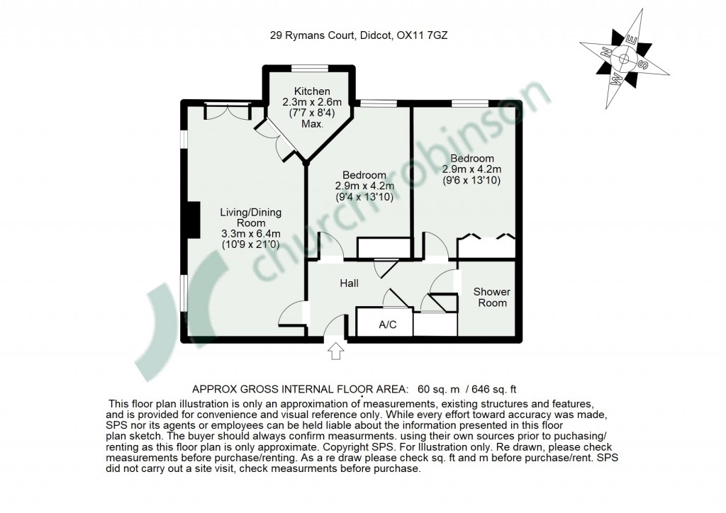 Floorplans For Rymans Court, Didcot, Oxfordshire, OX11