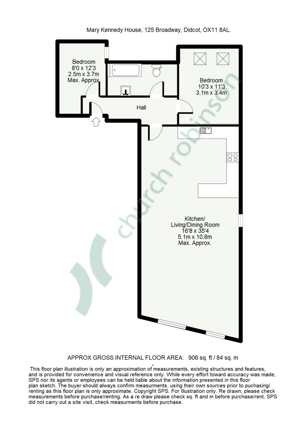 Floorplans For Broadway, Didcot, Oxfordshire, OX11