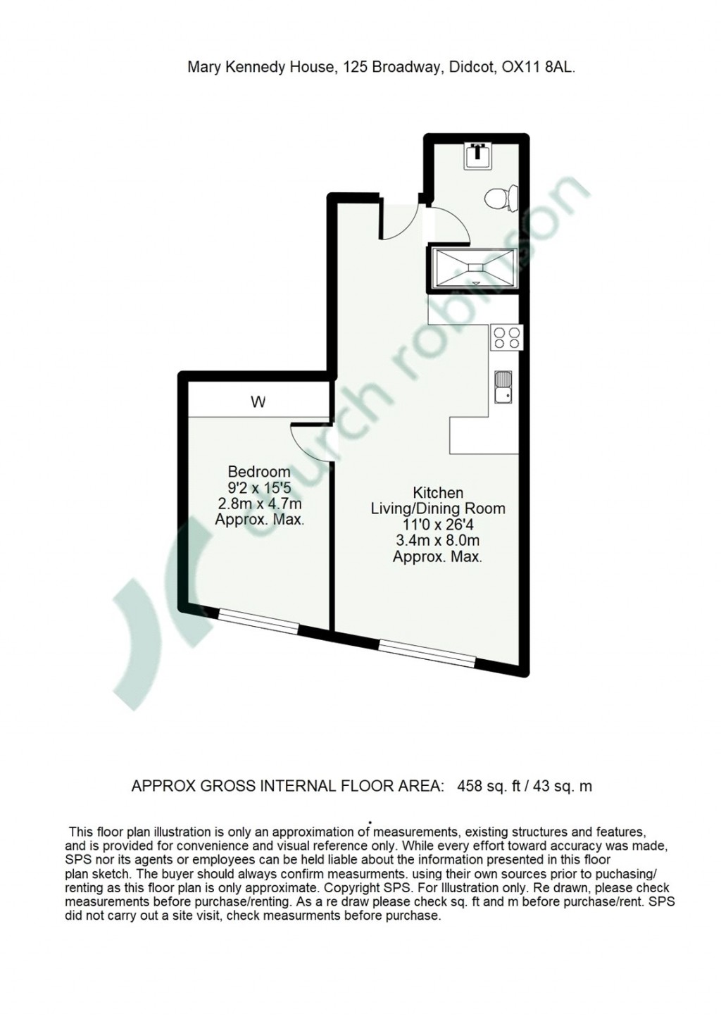 Floorplans For Broadway, Didcot, Oxfordshire, OX11