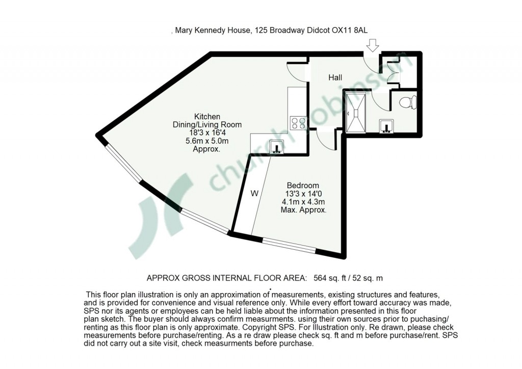 Floorplans For Broadway, Didcot, Oxfordshire, OX11