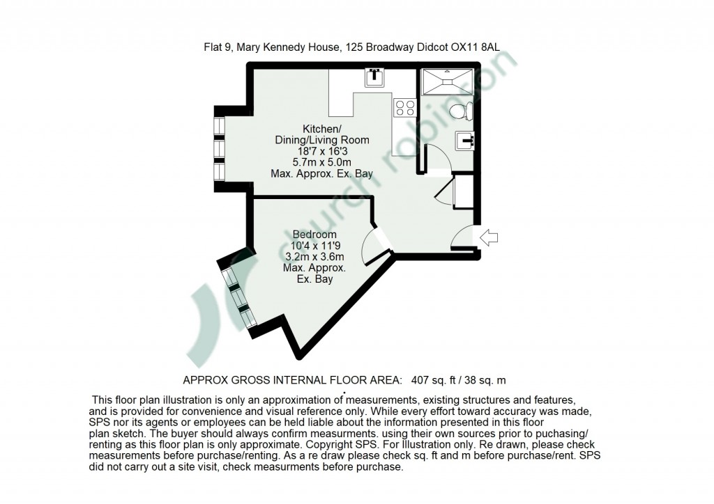 Floorplans For Broadway, Didcot, Oxfordshire, OX11