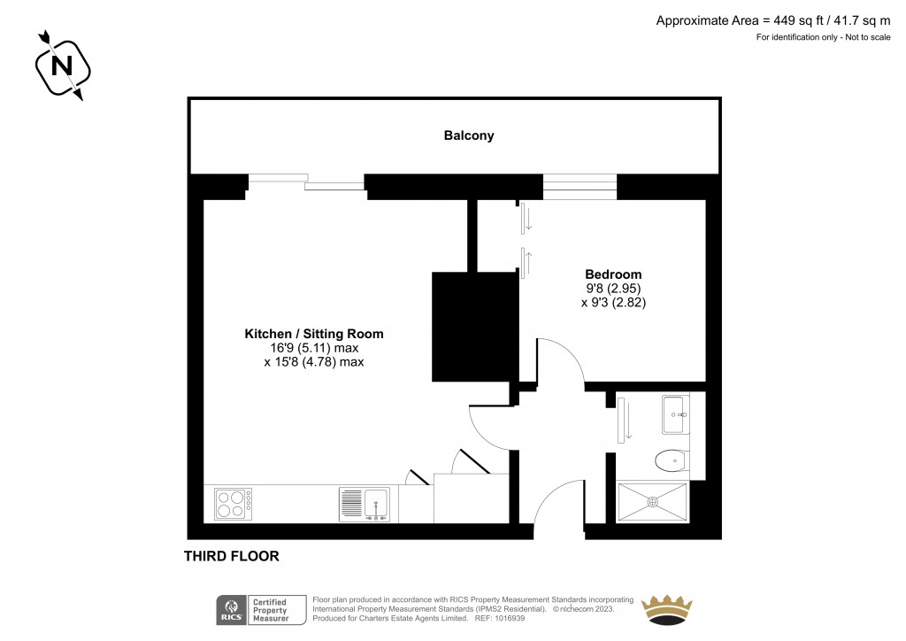 Floorplans For The Penthouse Collection, Elmfield North Block, 24 Millbrook Road East, Southampton, SO15