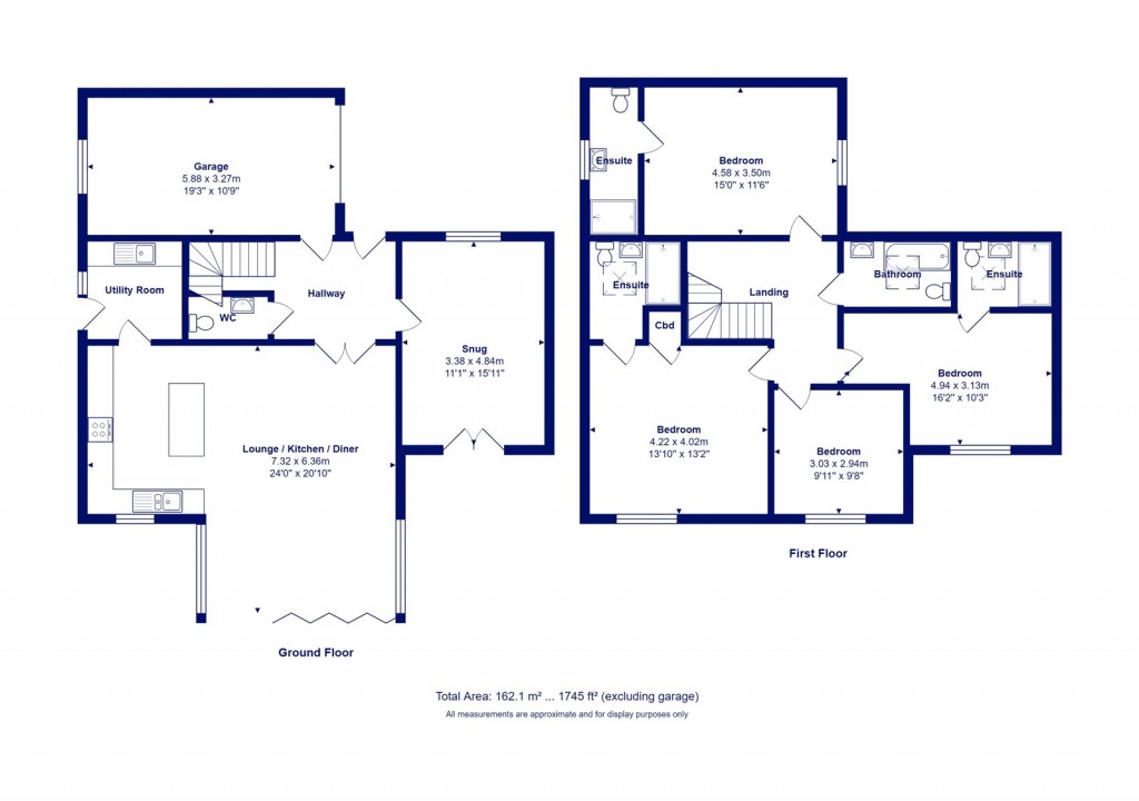 Floorplans For Christchurch, Dorset