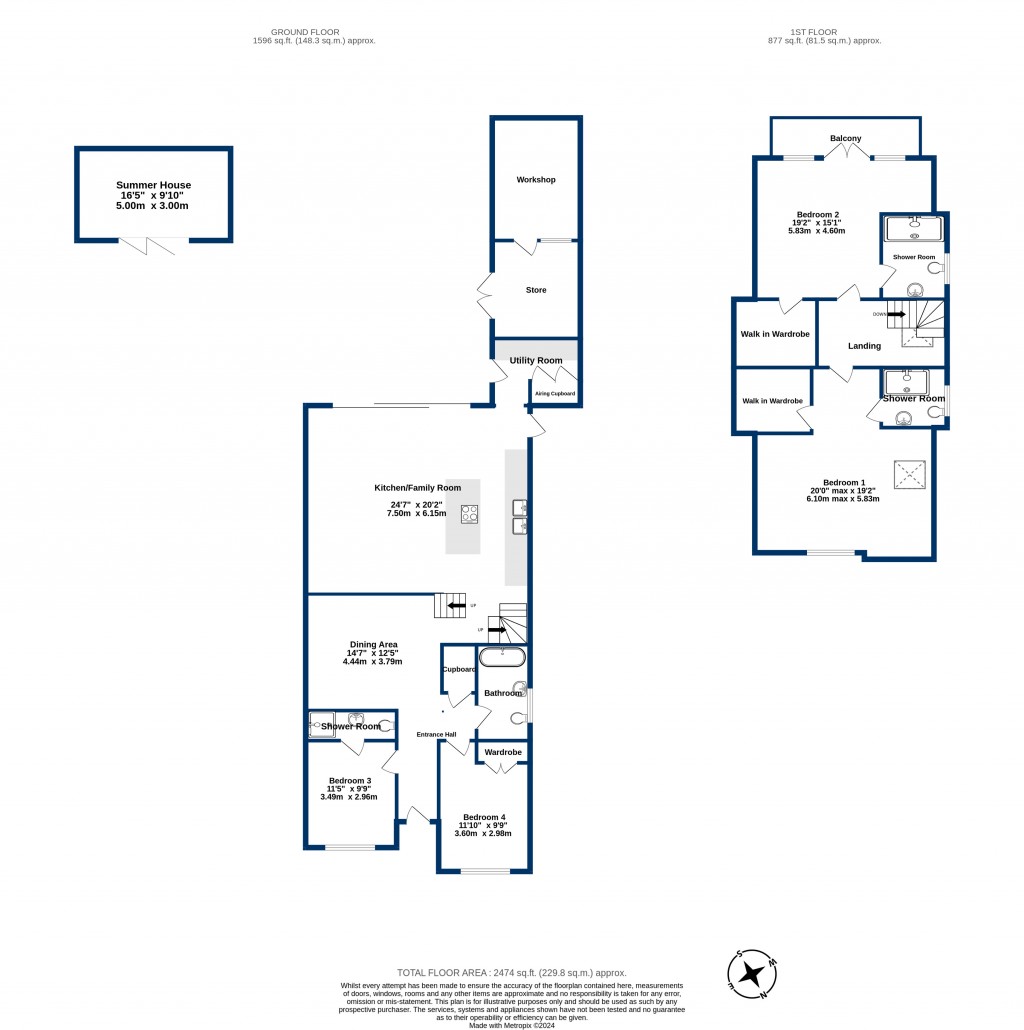 Floorplans For Mudeford, Christchurch, Dorset