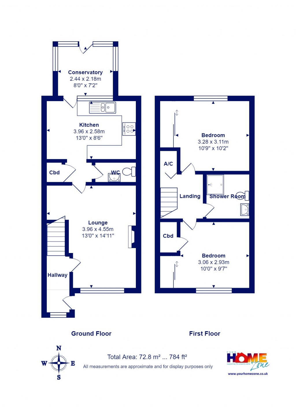 Floorplans For Christchurch, Dorset