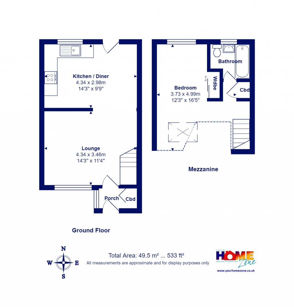 Floorplans For Mudeford, Christchurch, Dorset