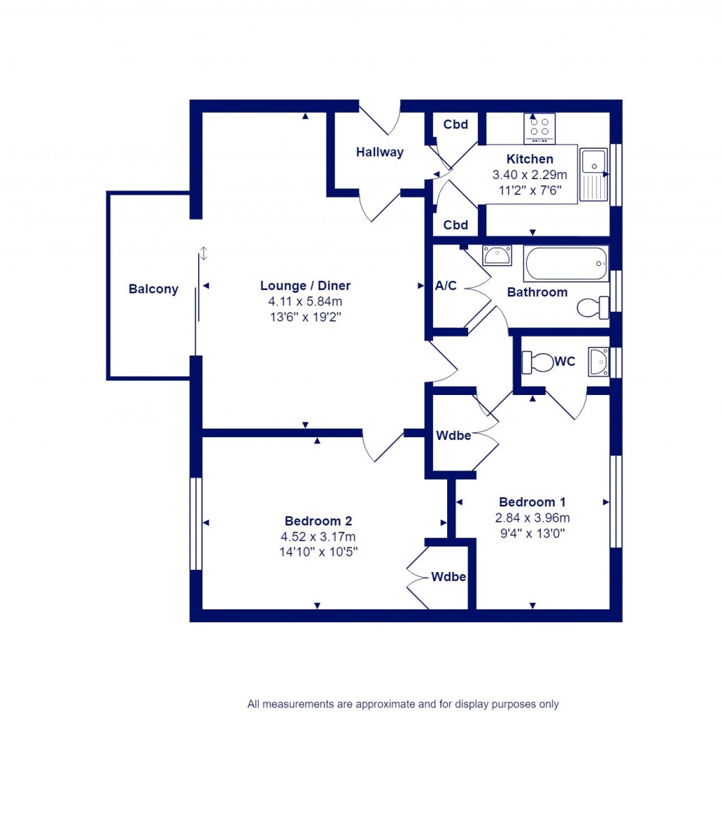 Floorplans For Highcliffe On Sea, Christchurch, Dorset