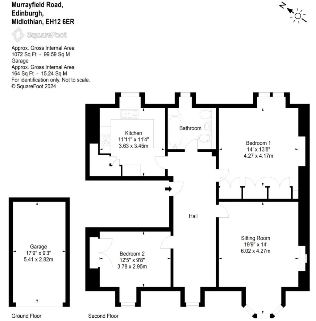 Floorplans For Murrayfield Road, Edinburgh