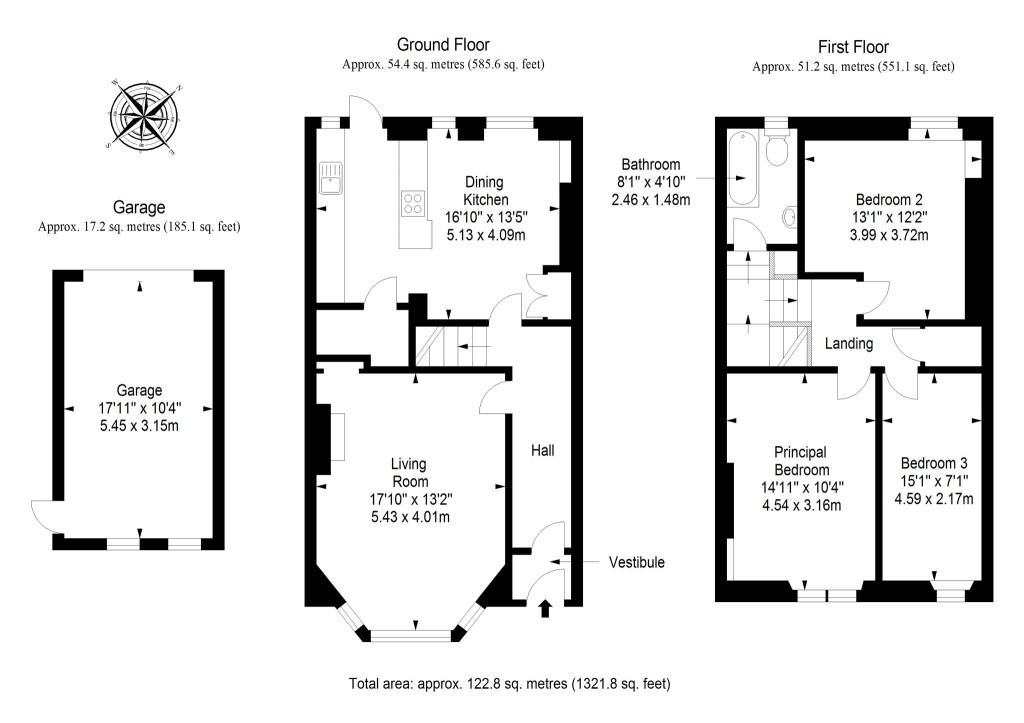 Floorplans For Seaforth Drive, Edinburgh, Midlothian