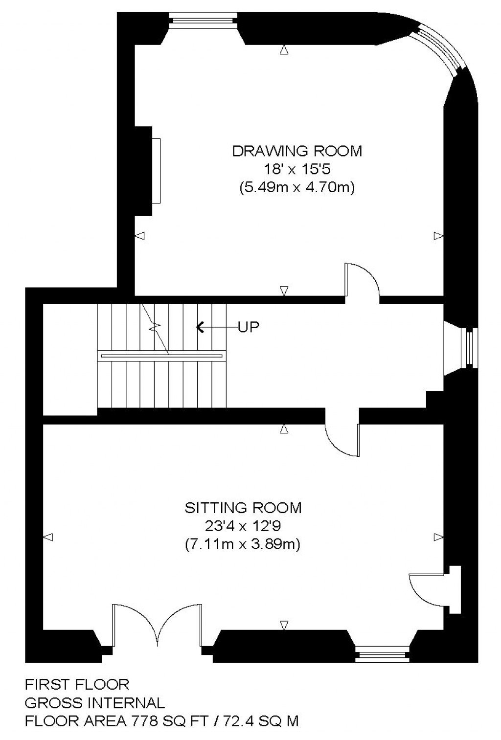 Floorplans For Linkfield Road, Musselburgh, East Lothian