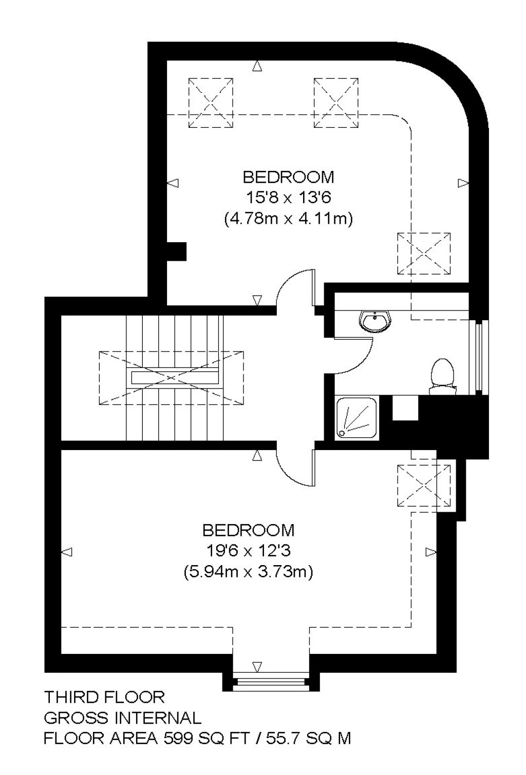 Floorplans For Linkfield Road, Musselburgh, East Lothian