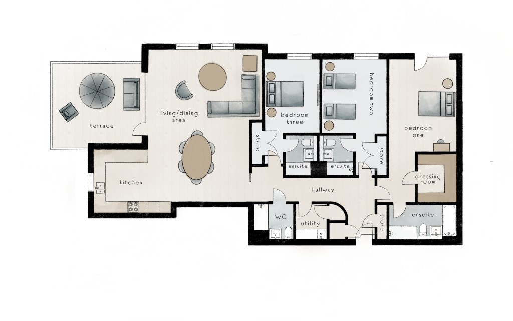 Floorplans For No.9 Barnton Avenue West, Apt 10, Apartment Ten, No.9 Barnton Avenue West, Edinburgh