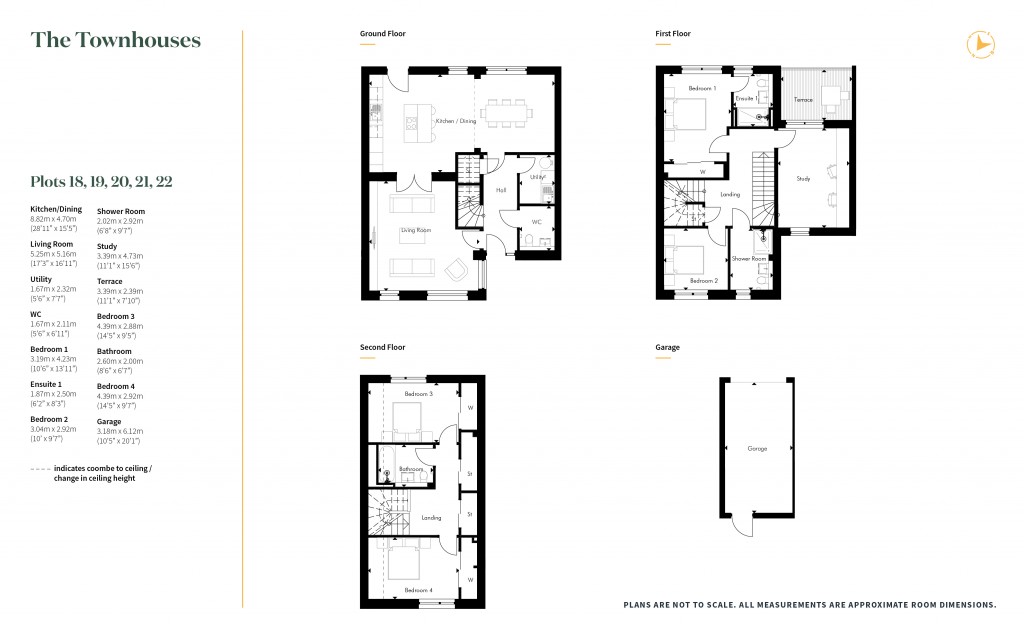 Floorplans For Plot 21, The Townhouses, St Andrews West, St Andrews