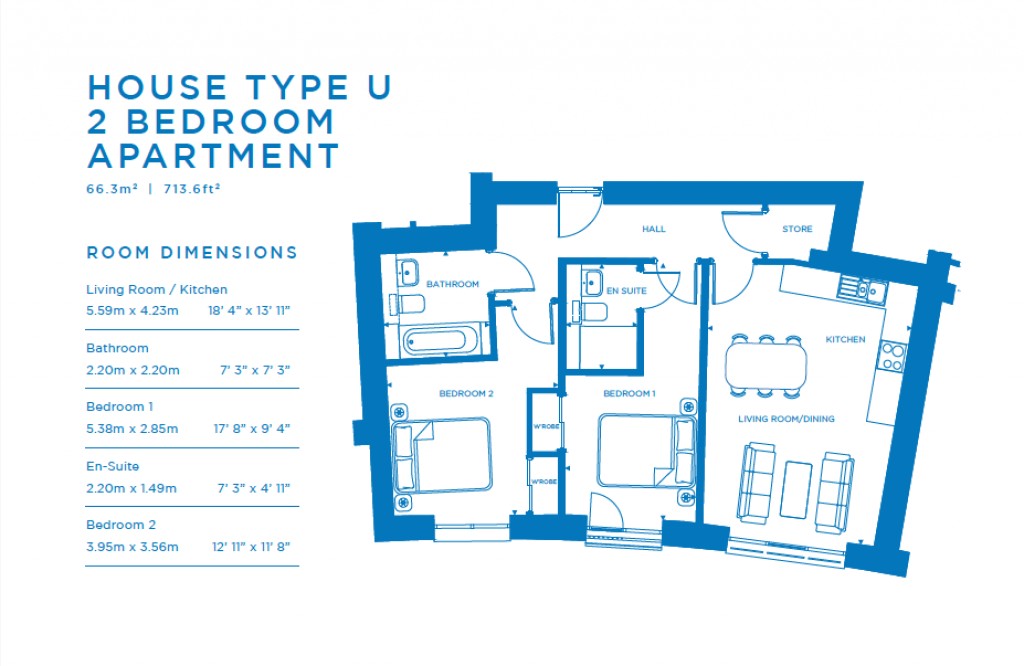 Floorplans For Plot 296, West Shore, Plot 296, West Shore, Granton, Edinburgh, Midlothian