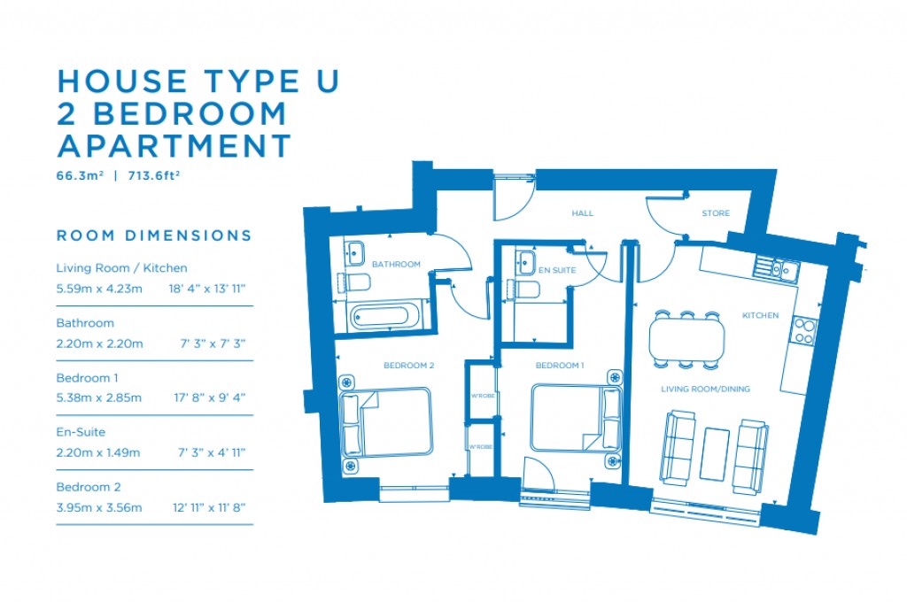 Floorplans For Plot 299, West Shore, Plot 299, West Shore, Granton, Edinburgh, Midlothian