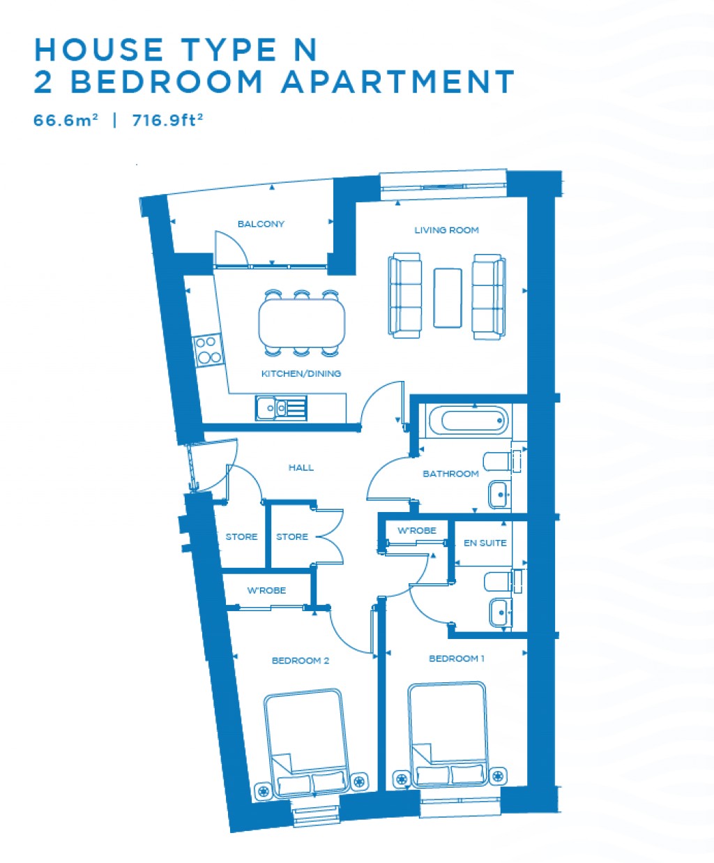 Floorplans For Plot 311, West Shore, Plot 311, West Shore, Granton, Edinburgh, Midlothian