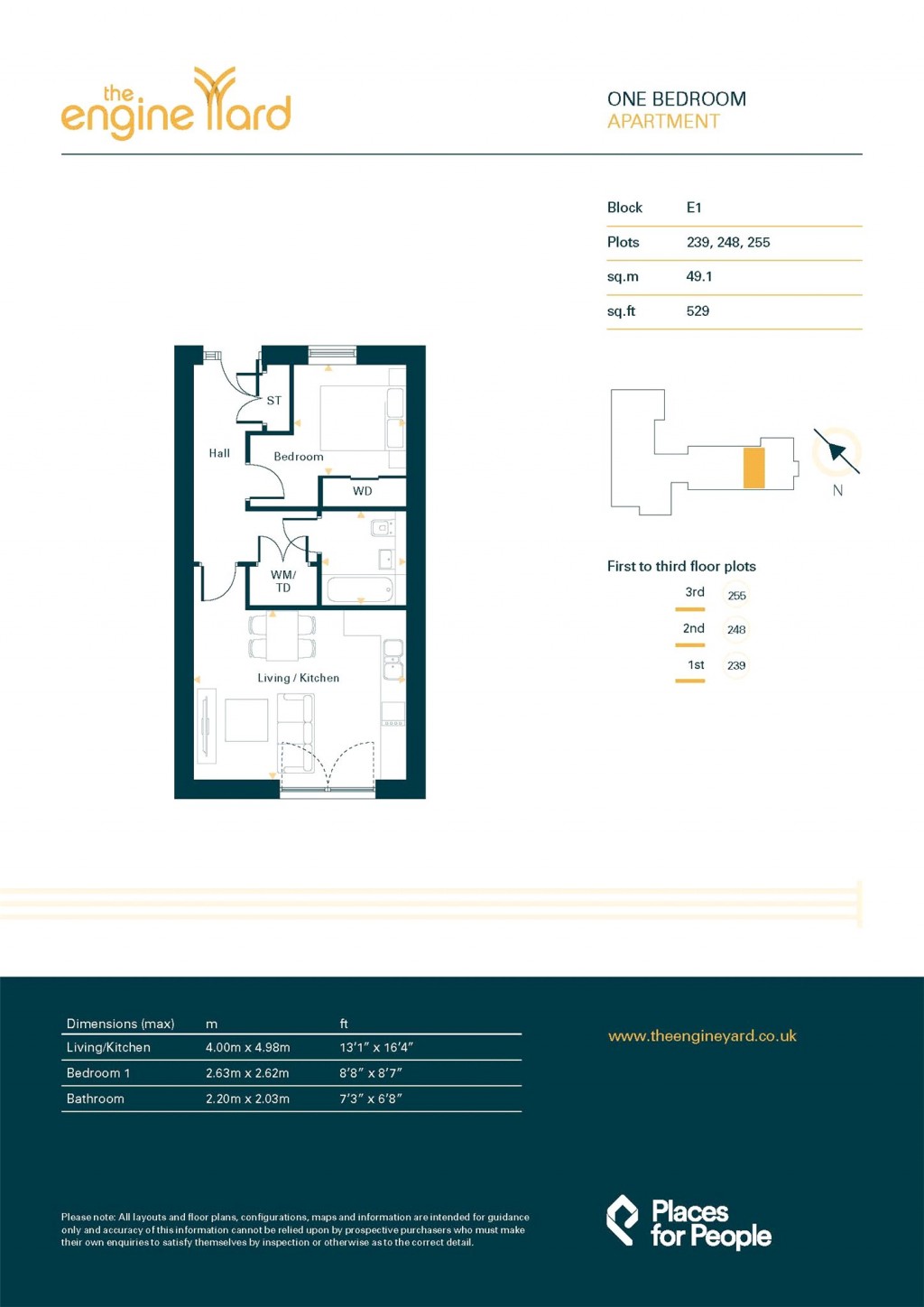 Floorplans For Plot 239 - The Engine Yard, Plot 239 - The Engine Yard, Edinburgh, Midlothian