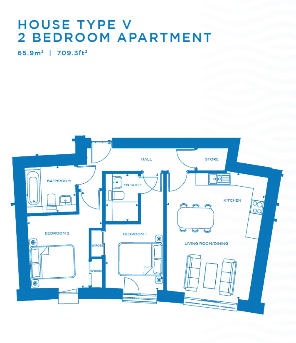 Floorplans For Plot 316, West Shore, Plot 316, West Shore, Granton, Edinburgh, Midlothian