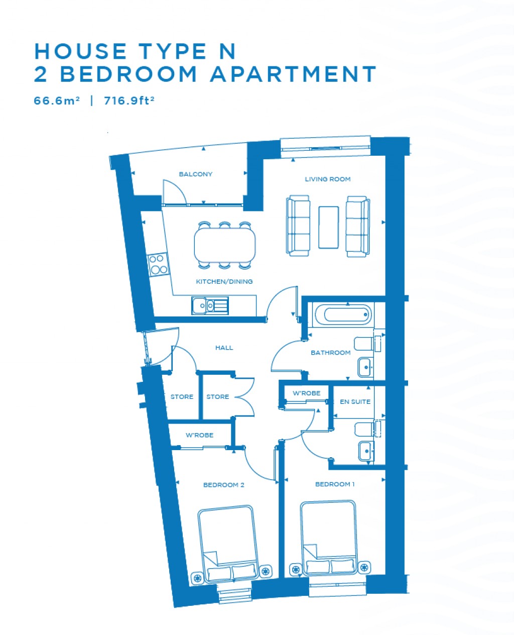 Floorplans For Plot 305, West Shore, Plot 305, West Shore, Edinburgh, Midlothian